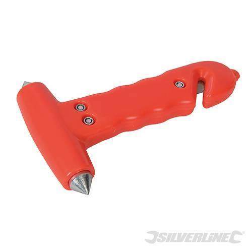 Martello di emergenza e tagliacintura 150mm Silverline - Eternal Brico