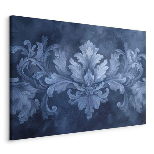 Quadro eleganza in blu e tonalità fredde