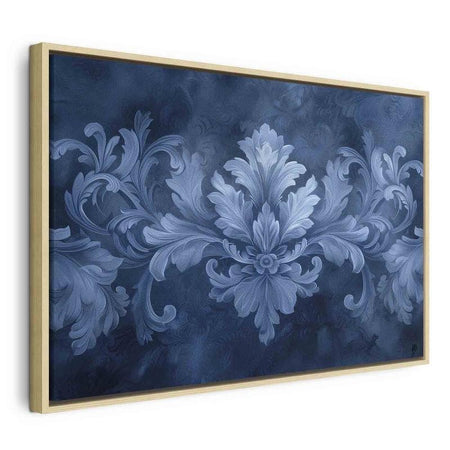 Quadro eleganza in blu e tonalità fredde