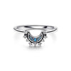Pandora - Anello Luna Pietre Blu