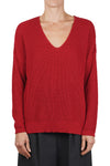LA FEMME BLANCHE La Femme Blanche - Maglia - 461399 - Rosso da donna