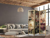 Paravento giapponese - Blooming Peonies - Charismatic Flowers Bathed in Sunlight