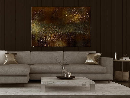 Quadro - Golden Constellation (1 Part) Wide