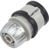 LUX TOOLS - CONNETTORE METALLO CON ACQUASTOP PER TUBI DA 13MM 1/2
