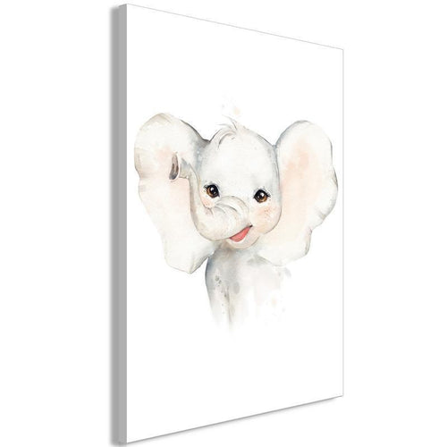 Quadro - Happy Elephant (1 Part) Vertical