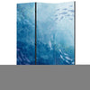 Paravento - Schools of Fish - Luminous Clusters of Fish in Blue Hues Amidst the Sea Depths