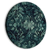 Quadro rotondo - Oriental Pattern Carpet: Emerald Ornaments and Worn Patterns