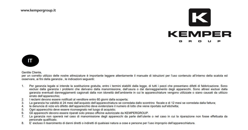 Kemper 104988 fornellone da 8,6Kw a 3 fuochi con 3 piedi di appoggio