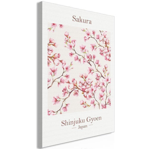 Quadro - Sakura (1 Part) Vertical