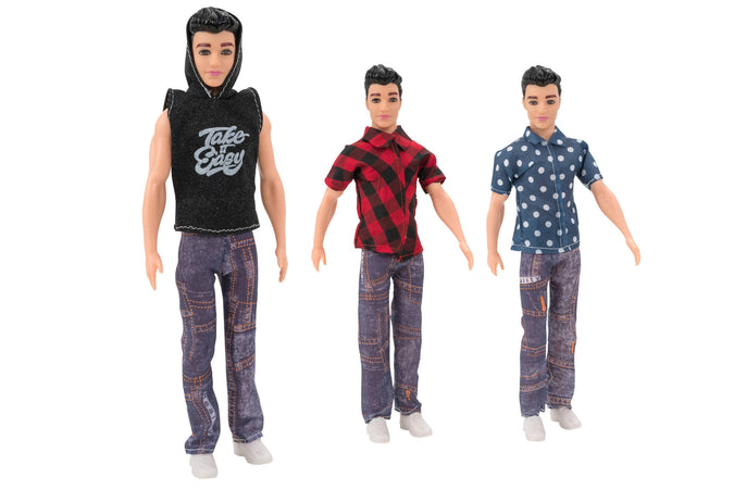 Fashion Doll Jack 3 Assortimenti