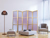 Paravento giapponese - Complex Gradient - Gradient Composition in Nostalgic Colors
