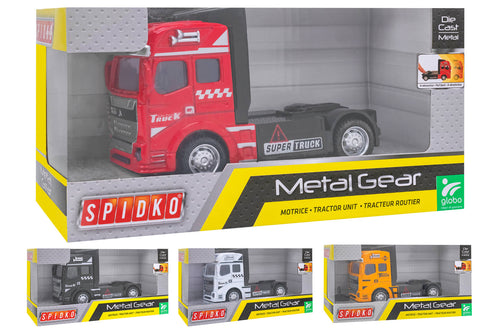 Motrice Retrocarica Die Cast 4 Assortimenti