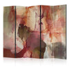 Paravento - Rose Abstraction - Spilled Watercolor Paint in Spring Colors
