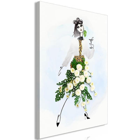 Quadro - Herbal Girl (1 Part) Vertical