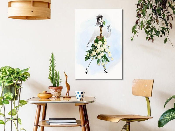 Quadro - Herbal Girl (1 Part) Vertical