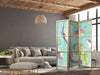 Paravento giapponese Spettacolare Carpa Koi 3 ante