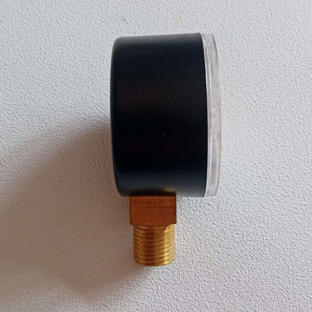 Manometro centralina gas attacco 1/4 portata 0-25 bar diametro 50mm