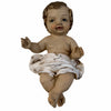 Gesù bambino senza culla 9 cm statua bambinello per presepe in poliresina natività