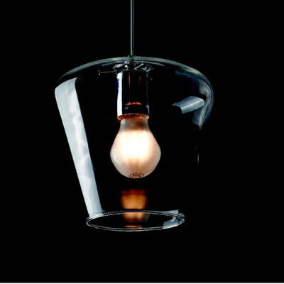 Lampadario Illuminando PAGODA 1B E27 LED sospensione moderna vetro lampada soffitto