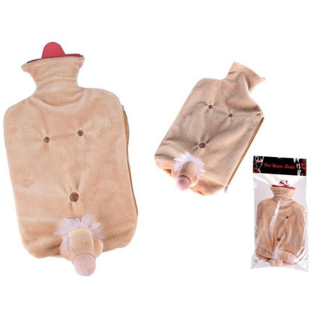 Borsa acqua calda peluche uomo pene gadget sexy