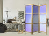 Paravento giapponese - Heather Mist - Delicate Gradient Composed of Various Shades of Violet