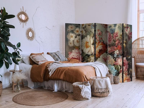 Paravento - Scent of Nature - Beautiful Garden Flowers in Pastel Colors