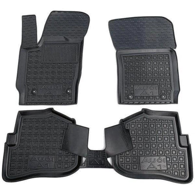 Set tappetini di gomma su misura per Audi A1 (2010-2018)