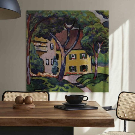 Quadro - Staudacherhaus in Tegernsee (August Macke)