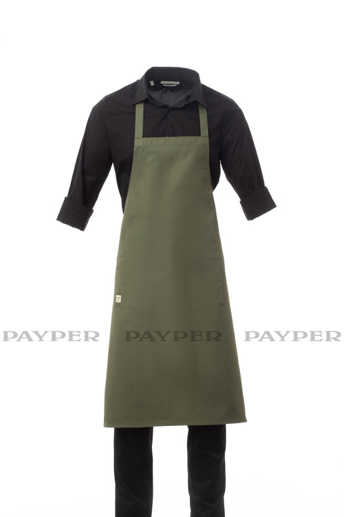Grembiule Pettorina Boutique Verde Militare