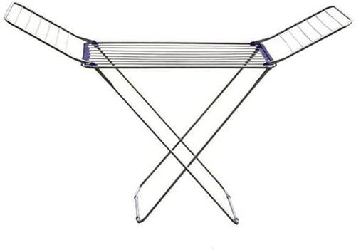 STENDIBIANCHERIA IN ALLUMINIO SCIROCCO MT.20 - - cm.185x55x120h