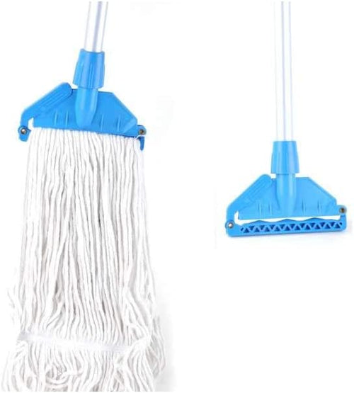 SCOPA MOCIO CLEAN CON MANICO cm.40x15 mocio 65% cotone, 35% poliestere