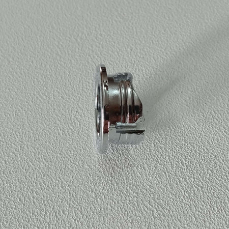 Ghiera anello cromato per fori da 28mm per troppo pieno lavabo e bidet - 2pz