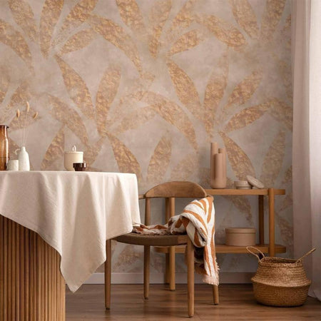 Carta da parati - Leaves and Gold