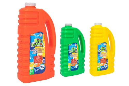 Bolle di Sapone 2 LT Ricarica 3 Colori