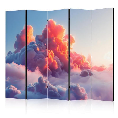 Paravento - Twilight Spectacle: Clouds in Shades of Pink and Purple