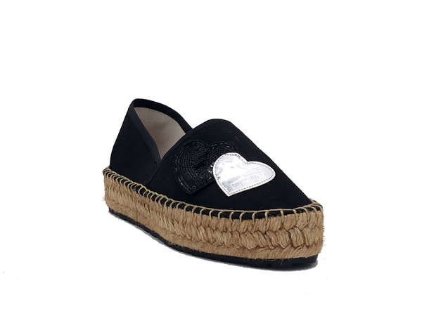 LOVE MOSCHINO Espadrillas donna nere