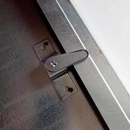 Sportello portello porta zincata per chiusura nicchia contatore acqua