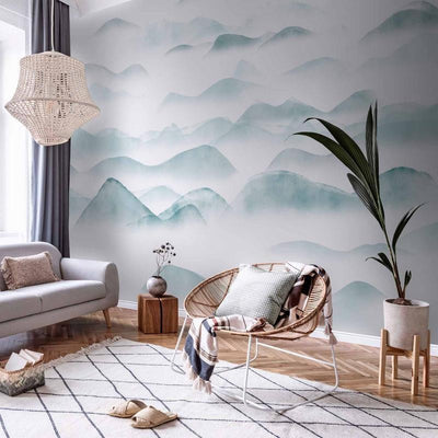 Carta da parati - Mountains in the Fog