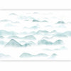 Carta da parati - Mountains in the Fog
