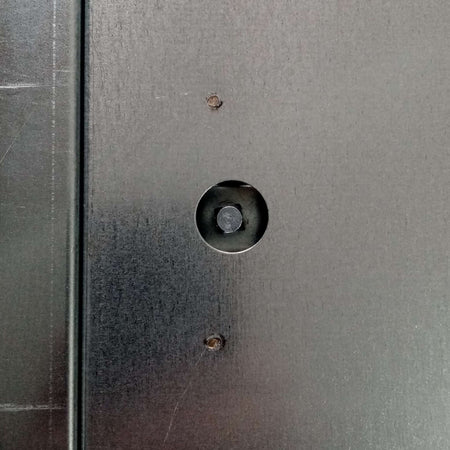 Sportello portello porta zincata per chiusura nicchia contatore acqua