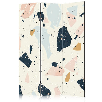 Paravento - Terrazzo with Large - Scaled Stones in Subdued Colors