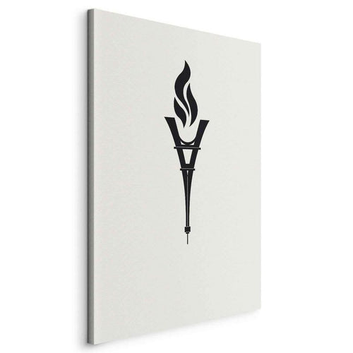 Quadro - Torch Shaped Like an Inverted Eiffel Tower