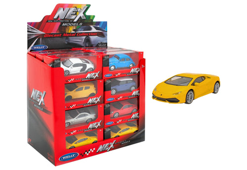 Welly Auto DIE CAST 1:43 con licenza, 12 assortimenti 1PZ