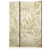 Paravento - Botanical Motif with Leaves and Vines in Sandy Colors