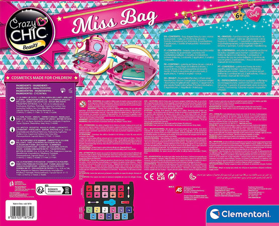 Clementoni Crazy Chic - Miss Bag Trousse 18734