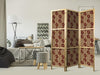 Paravento giapponese Figure tribali 3 ante
