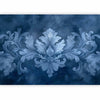 Carta da parati eleganza in blu e tonalità fredde