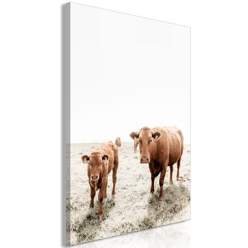 Quadro - Mother and Calf (1 Part) Vertical