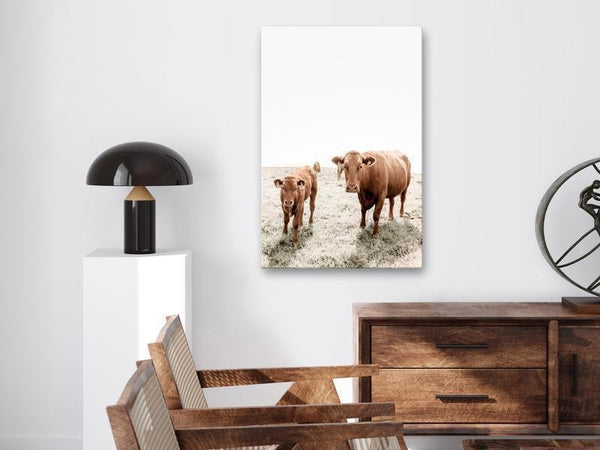 Quadro - Mother and Calf (1 Part) Vertical