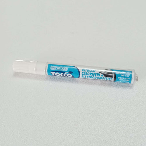 Saratoga Tocco bianco 10ml paint ritocco per caloriferi ed elettrodomestici - 1pz